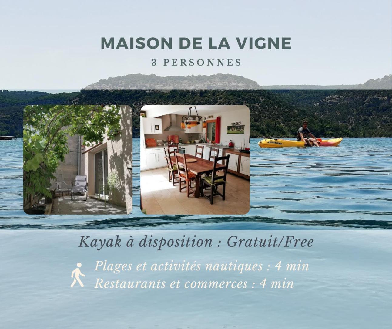 בודן La Maison De La Vigne מראה חיצוני תמונה